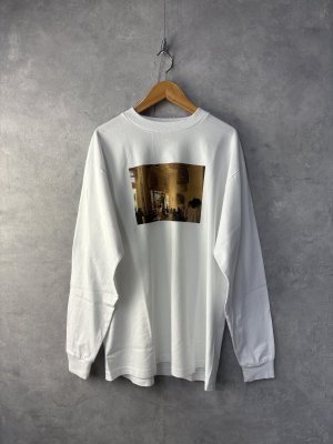 画像1: ALL HOURS 　　7.1oz GARMENT DYED 　Tシャツ  photo     A.WHITE      サイズ；1 (1)