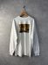 画像1: ALL HOURS 　　7.1oz GARMENT DYED 　Tシャツ  photo     A.WHITE      サイズ；1 (1)