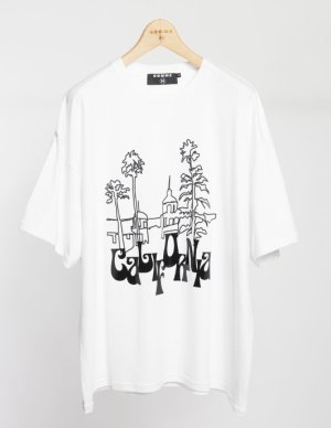 画像4: 40%off 　2025SS   　gomme(H)　ロス半袖Ｔ　　1；白　　サイズ；M (4)