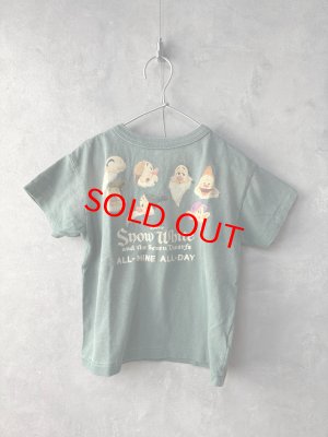画像1: 2025春夏　DENIMDUNGAREE　	  ビンテージテンジク SNOW WHITE TEE　59；濃カーキ (1)