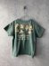 画像1: 2025春夏　DENIMDUNGAREE　	  ビンテージテンジク SNOW WHITE TEE　59；濃カーキ (1)