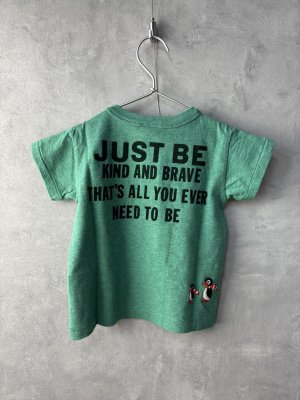 画像3: 40%off 2025春夏　DENIMDUNGAREE　トンプキンテンジク 1ST PENGUIN TEE　　28；ライトグリーン (3)