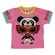 画像1: MY FIRST HYSTERIC　SELFISH BABY ANIMAL MINI リンガー半袖Tシャツ　　25:ピンク (1)