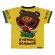 画像2: MY FIRST HYSTERIC　SELFISH BABY ANIMAL MINI リンガー半袖Tシャツ　　60;イエロー (2)
