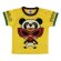 画像1: MY FIRST HYSTERIC　SELFISH BABY ANIMAL MINI リンガー半袖Tシャツ　　60;イエロー (1)