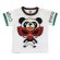 画像1: MY FIRST HYSTERIC　SELFISH BABY ANIMAL MINI リンガー半袖Tシャツ　　00；ホワイト (1)