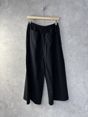 画像5: NATURAL LAUNDRY  ワイドクロップドパンツ  990;ブラック  サイズ:2 (5)