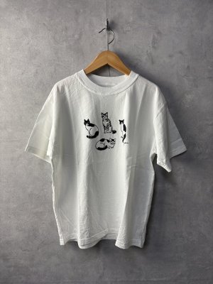 画像1: grin　　エーゲ海friends pt　Tシャツ　　110；ホワイト　　サイズ；3 (1)