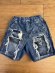 画像1: 2025春夏　DENIMDUNGAREE　　8OZデニム リメイク SPN　　14；ブルー (1)