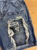 画像2: 2025春夏　DENIMDUNGAREE　　8OZデニム リメイク SPN　　14；ブルー (2)