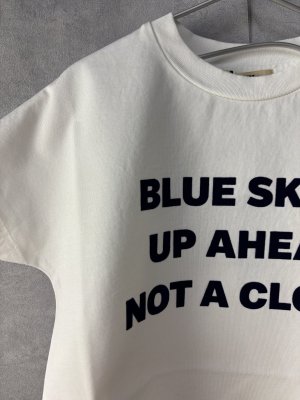 画像2: 40%off 2025春夏 FITH   BLUE SKIES Tシャツ  1:白 (2)
