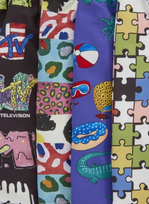 画像3: OCEAN&GROUND　ウミヤマソウガラ夏ショーツ (3)