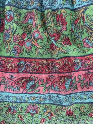 画像8: 60%off 　GTH 　インドプリント　コンビネゾン　8；グリーン　　サイズ；01 (8)