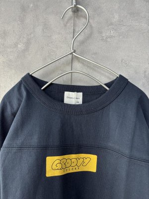 画像2: 40%off 2025春夏　GC　　天竺 GROOVY COLORS FOOTBALL T  4：紺 (2)