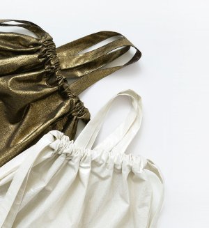 画像2: VC　　メタリックポーチバッグ　　サイズ:F (2)