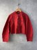 画像1: 2025春夏　MARET(マレ)   アンティークスラブドラマティックショートJK  　5:RED (1)