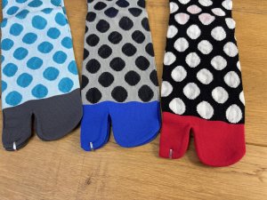 画像3:  gomme  ドット足袋ソックス サイズ;F (3)