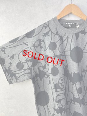 画像2: 40%off  2025SS    gomme(H) フラワー半袖T 3;チャコール サイズ;M (2)
