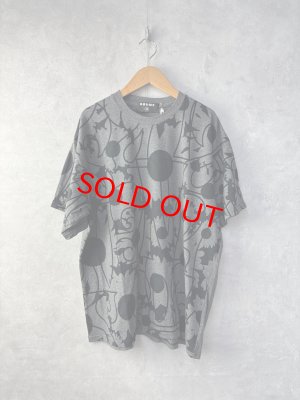 画像1: 40%off  2025SS    gomme(H) フラワー半袖T 3;チャコール サイズ;M (1)