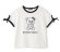画像1: by LOVEiT  　　ラビ子袖あきリボンTシャツ　　03；オフホワイト (1)