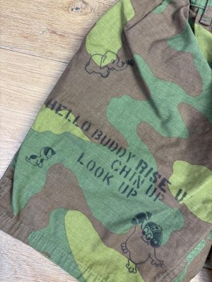 画像3: 40%off 2025春夏 DENIMDUNGAREE   バックサテン ラクガキ SPN  28;ライトグリーン  サイズ;110 (3)