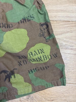 画像2: 40%off 2025春夏 DENIMDUNGAREE   バックサテン ラクガキ SPN  28;ライトグリーン  サイズ;110 (2)