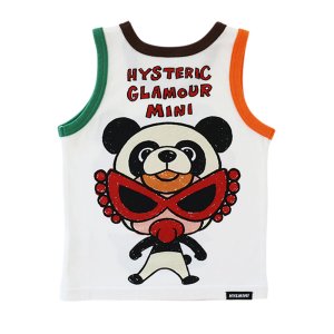 画像2: MY FIRST HYSTERIC SELFISH BABY ANIMALS タンクトップ  00;ホワイト (2)