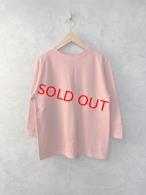 画像1: NATURAL LAUNDRY　CCアーモンドネックプルオーバー　　330：ピンク　サイズ:2 (1)
