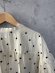画像2: NATURAL LAUNDRY　　ドット刺繍ハーフスリーブプルオーバー　　120：ホワイト　　サイズ:2 (2)