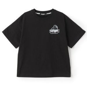 画像1: XLARGE KIDS　OGゴリラ&ロゴ半袖Tシャツ　80；黒 (1)