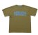 画像1: GLAZOS  　【プチプラ】フロントアーチロゴ半袖Tシャツ　　41；カーキ (1)