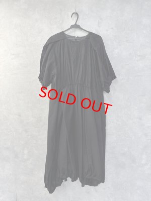 画像1: 40%off 　2025SS   　gomme　　ワンピース　　3；黒　サイズ；M (1)