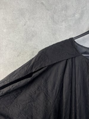 画像2: 40%off 　2025SS   　gomme　　ワンピース　　3；黒　サイズ；M (2)