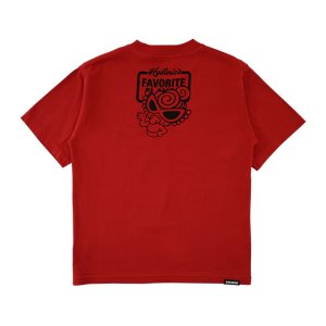 画像2: Hystericmini　MINILA SNACK 半袖Tシャツ　　20；レッド (2)