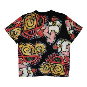 画像2: Hystericmini　LOVELY MINI Viscotex 半袖Tシャツ  10;ブラック (2)