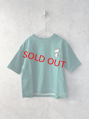 画像1: 2025春夏　DENIMDUNGAREE 　　テンジク SNOOPY DREAM TEE　　8；グリーン (1)