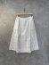 画像1: NATURAL LAUNDRY　STパッチギャザースカート　　121；ホワイト　　サイズ:2 (1)