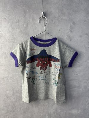 画像1: 2025春夏　DENIMDUNGAREE　   テンジク　SUPER　TEE   3；グレー (1)