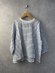 画像1: NATURAL LAUNDRY　ドット＆BDワイドプルオーバー　　152；ブルーボーダー　　サイズ:2 (1)