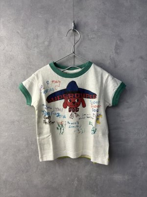 画像1: 2025春夏　DENIMDUNGAREE　   テンジク　SUPER　TEE   １；白 (1)