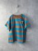 画像1: 2025春夏　DENIMDUNGAREE 　　ワイドボーダーテンジク SNOOPY TEE　　7；茶 (1)