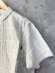 画像2: NATURAL LAUNDRY　STパッチ半袖シャツ　121；ホワイト　　サイズ:2 (2)