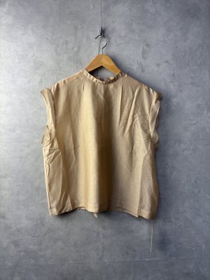 画像1: VC　　バックリボンブラウス　 カラー；GOLDBEIGE　   サイズ:F (1)