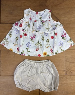 画像1: toi toi toi 　エリーヌトップスセット　カラー；IVORY (1)