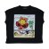 画像1: Hystericmini　SUMMER TIME WITH J フレンチスリーブ Tシャツ  10；ブラック (1)