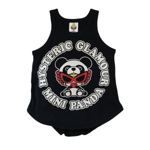 画像1: MY FIRST HYSTERIC　PANDA MINI コーディネートセット　　10；ブラック (1)