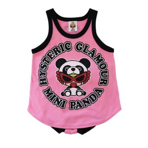 画像1: MY FIRST HYSTERIC　PANDA MINI コーディネートセット　　25；ピンク (1)