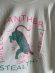 画像2: ALL HOURS 　 7.5OZ PIGMENT DYED HALF SLEEVE　PANTHER TEE　　ホワイト　　サイズ；1 (2)