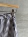 画像3: LILOU+LILY 　TYPEWRITER CLOTH DUNGAREE&STRIPE WIDE PANTS　ブルーストライプ　　size:38 (3)