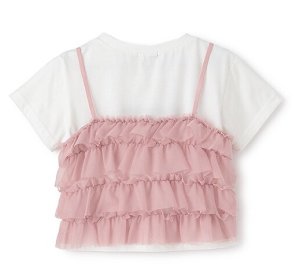 画像3: 30%off by LOVEiT  　　2WAYビスチェつきTシャツ 　80；黒 (3)